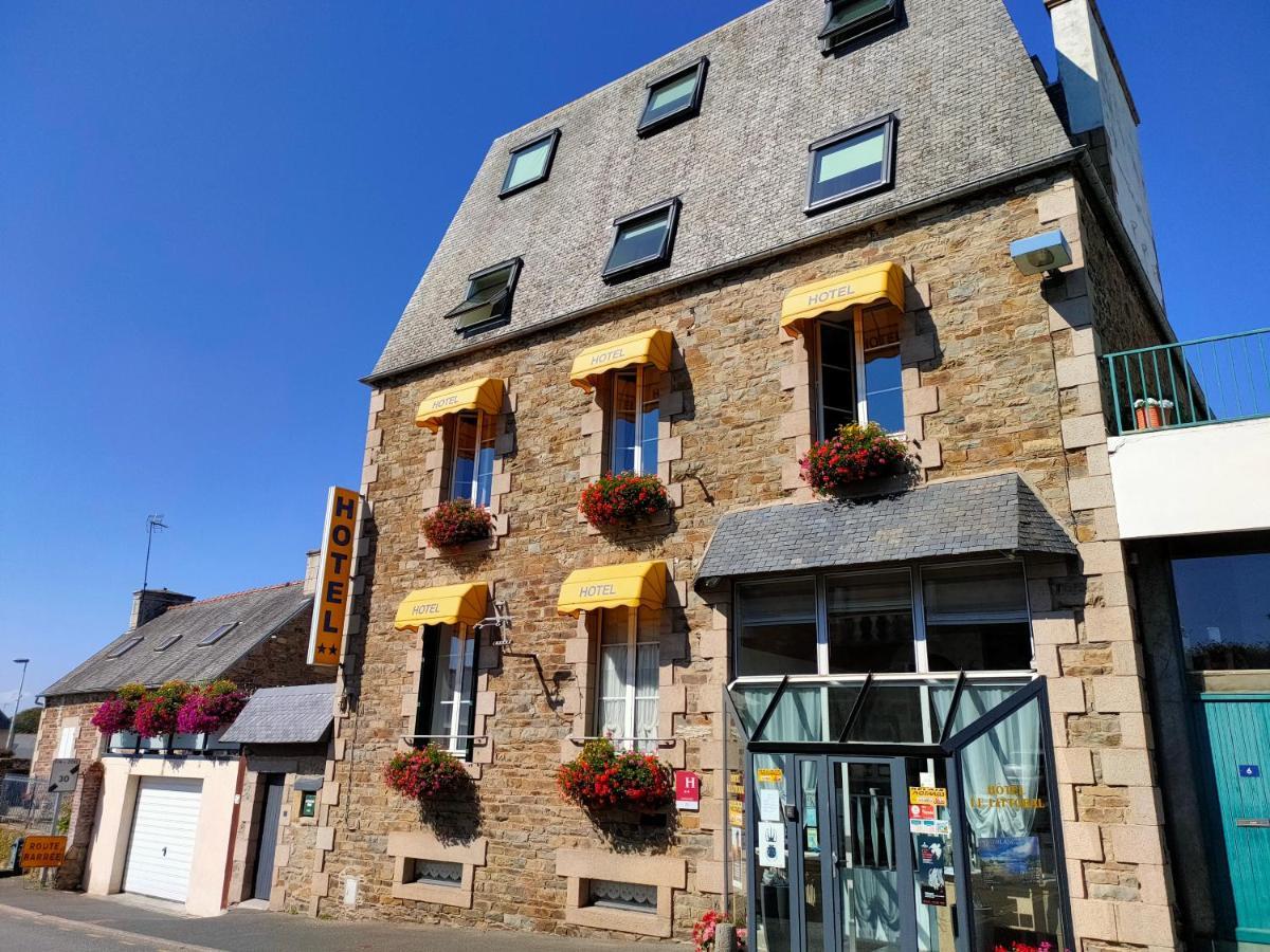 Hotel Le Littoral Lezardrieux Bagian luar foto